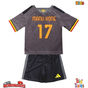 AS Roma Manu Kone #17 Replica Third Stadium Kit for Kids 2026-27 Short Sleeve (+ pants)
